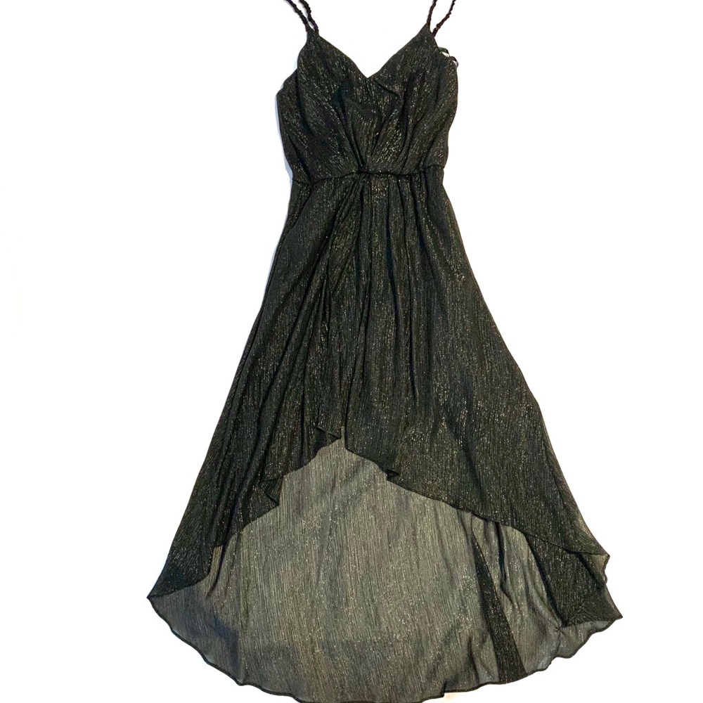 NWT BCBGeneration Asymmetric Hem Black Dress